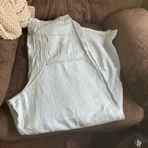 Universal thread Sz 24W NWT wide leg tie waist